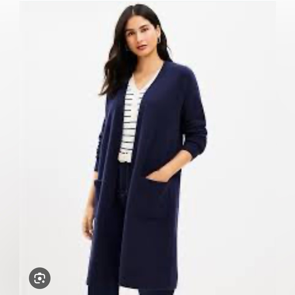 LOFT Navy Blue Women's Cardigan